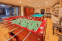 Game´s room with access to indoor heated pool